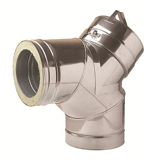 Koleno revizní 87st, DN 250, DW, 316L