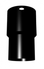 Přechodka P/F DN 80/75, plast