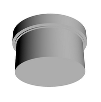 Zátka DN 125, plast