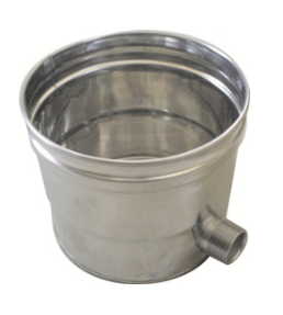 Dynko s bočním odtokem SW, DN 300, 316L