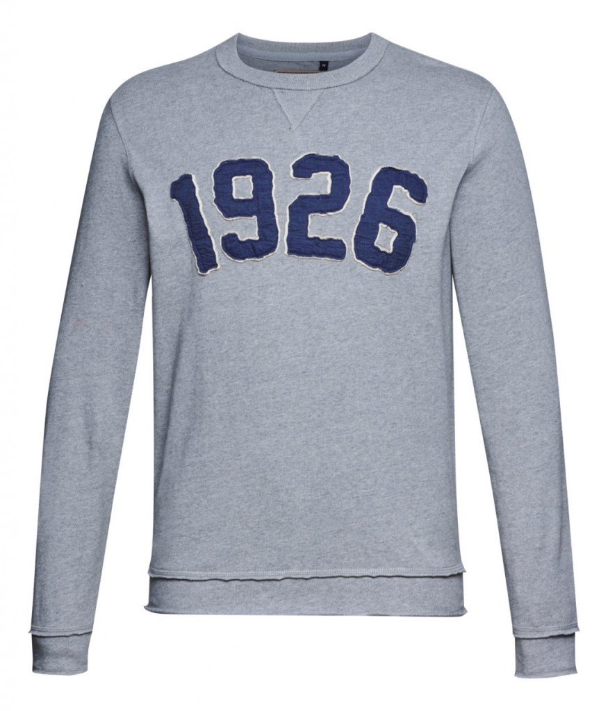 Mikina "1926" šedá, vel. XXL