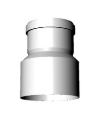 Adaptér-redukce DN 250/200, plast