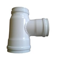 Slučovač z 2x DN 80 na DN 60/100