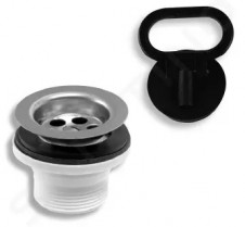 Umyvadlový uzávěr 5/4" plast