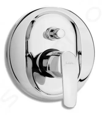 Vanová sprchová baterie s přepínačem Metalia 56 chrom