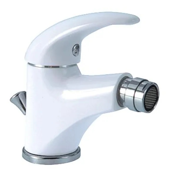 Bidetová baterie s výpustí Metalia 55 bílá-chrom