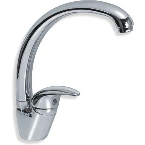 Dřezová baterie Metalia 55 bílá-chrom