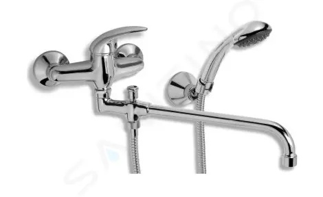 Vanová paneláková baterie 150 mm Metalia 55 chrom