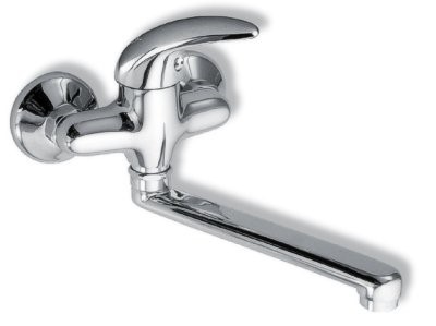 Umyvadlová baterie 100 mm lékařská páka Metalia 55 chrom
