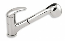 Dřezová teleskopická baterie Metalia 55 chrom