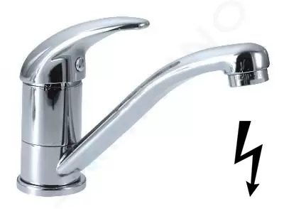 Umyvadlová dřezová baterie beztlaková Metalia 55 chrom