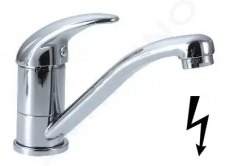 Umyvadlová dřezová baterie beztlaková Metalia 55 chrom