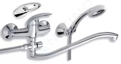 Vanová paneláková baterie 150 mm Metalia 55 chrom