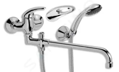 Vanová paneláková baterie 100 mm Metalia 55 chrom