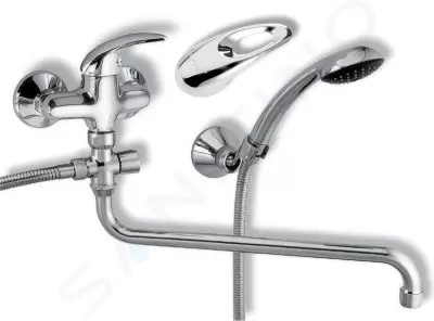 Vanová paneláková baterie 150 mm Metalia 55 chrom