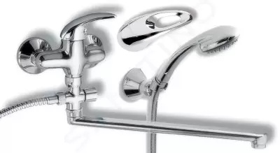 Vanová paneláková baterie 150 mm Metalia 55 chrom