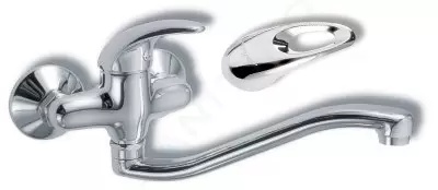 Dřezová umyvadlová baterie 100 mm Metalia 55 chrom