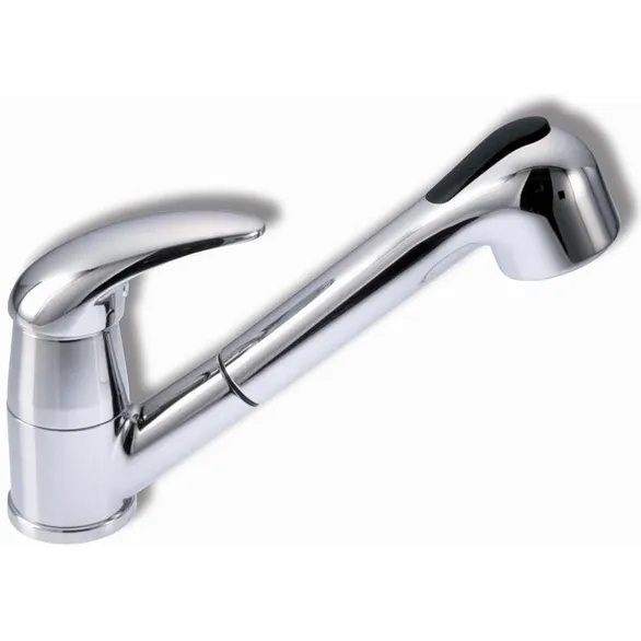 Dřezová teleskopická baterie Metalia 55 chrom