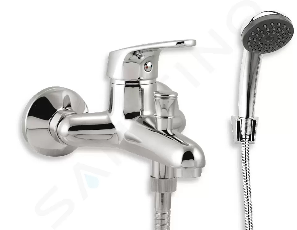 Vanová baterie 100 mm SMILE chrom