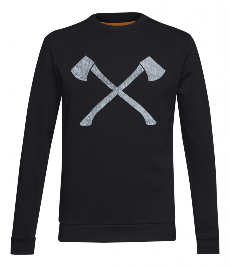 Mikina "AXE WOOD" černá, vel. L