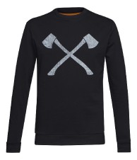 Mikina "AXE WOOD" černá, vel. L