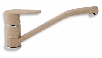 Dřezová baterie Titania Fresh granit-písek