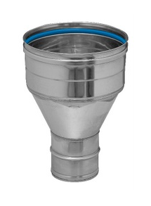 Redukce DN 150(trubka) na DN 120(hrdlo) SW