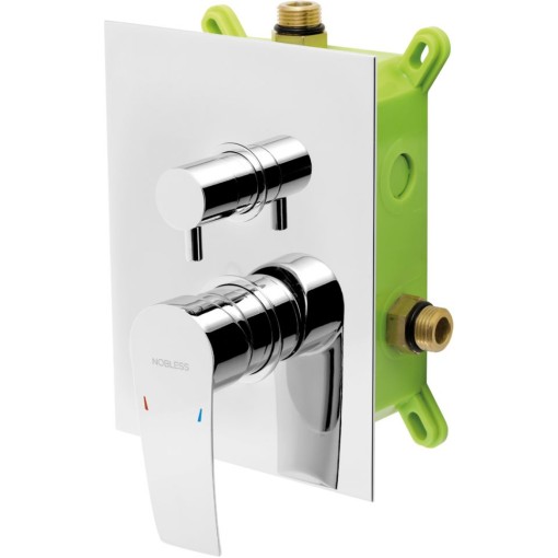 Podomítková baterie s boxem 2 vývody, HEDA