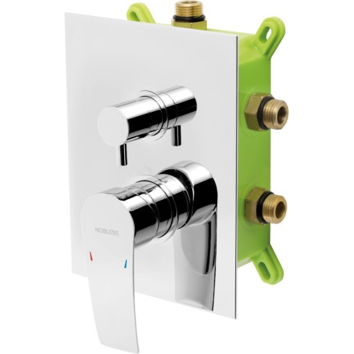 Podomítková baterie s boxem 3 vývody, HEDA