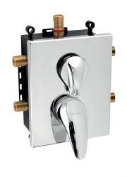 Podomítková baterie s boxem 3 vývody