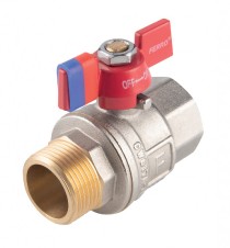 Kulový kohout s motýlkem ŠM 1/2"
