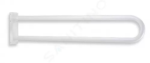 Úchyt dvojitý sklopný 852 mm bílý