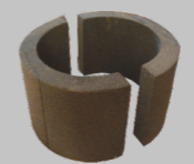 Parotěsný prostup hořlavou konstr.pro nerez.komín, vn.prům.220mm,tl.50mm,v=400mm,+Ceresit