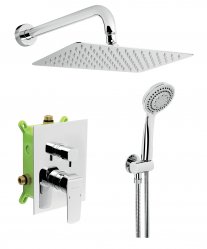 Sprchová sada podomítková, chrom