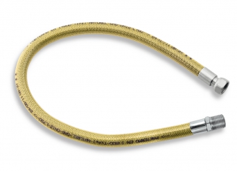 Plynová připojovací hadice s kolínkem 1/2" MM-0,5m