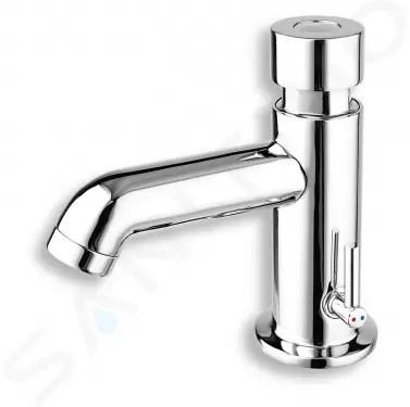 baterie se směšovačem vody s tlačným ventilem (10-20sekund)