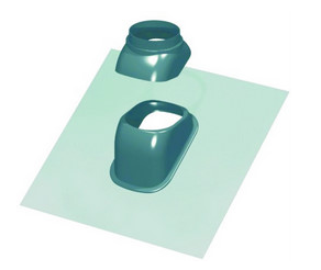 Průchodka střechou DN 125/25-50 st., uni, černá