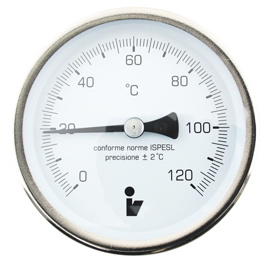 teploměr 63/50, 0°- 120° C