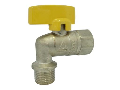 3350 MF 1/2" plyn kulový kohout rohový