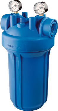 filtr BIG SENIOR 1 1/2" s manometry a odkalením