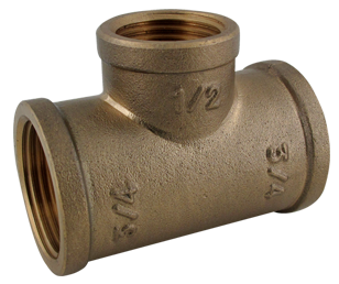 6610 3/4"x1/2"x3/4" redukované "T"