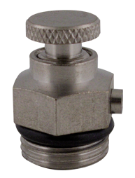 5040 1/4" manuální odvzdušňovací ventil kovový