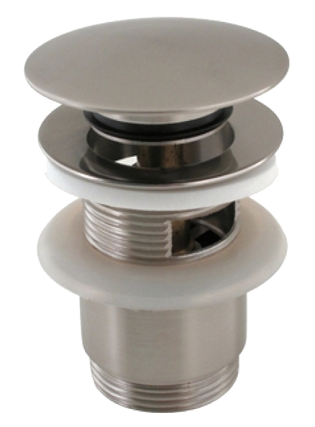 výpusť umyvadlová klik-klak, nikl