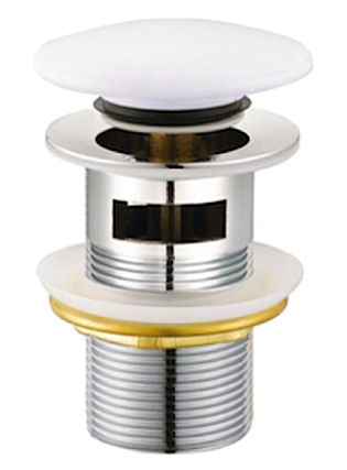 výpusť umyvadlová klik-klak, s keramickou zátkou