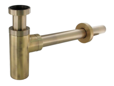 sifon umyvadlový 5/4" válcový, bronz