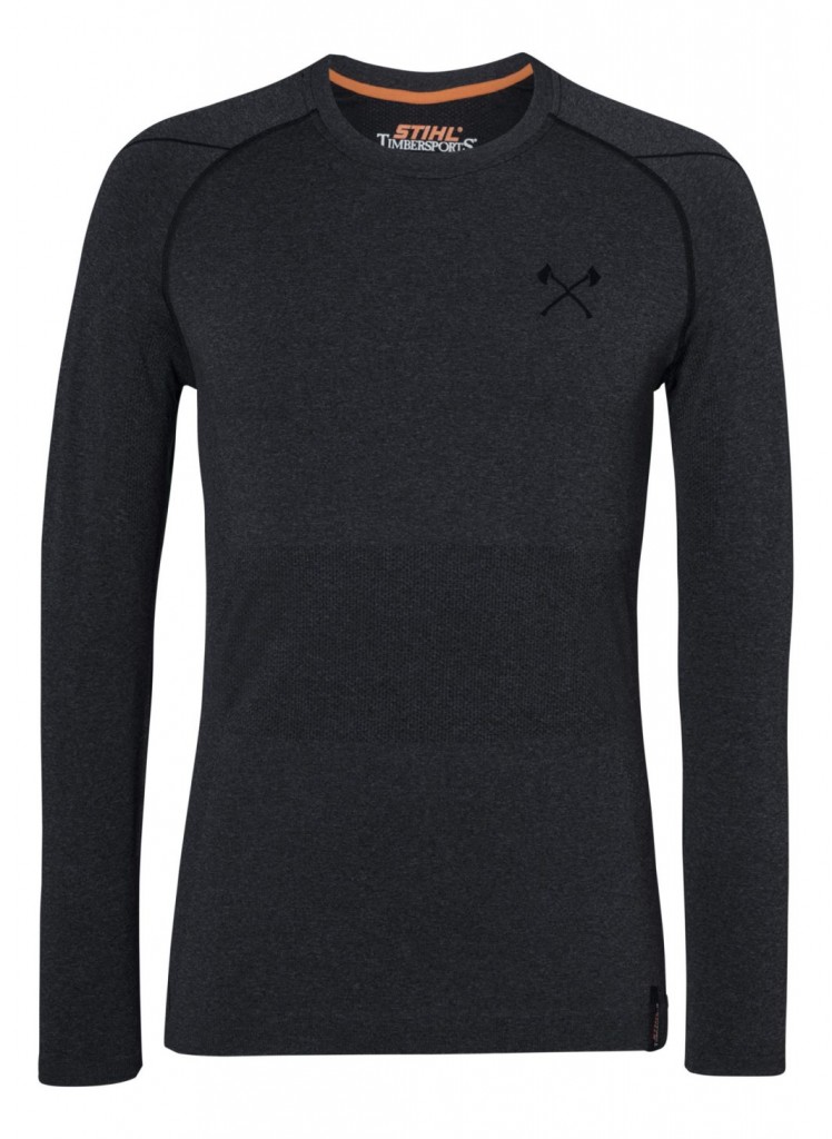 Tričko s dlouhým rukávem šedé, vel. L