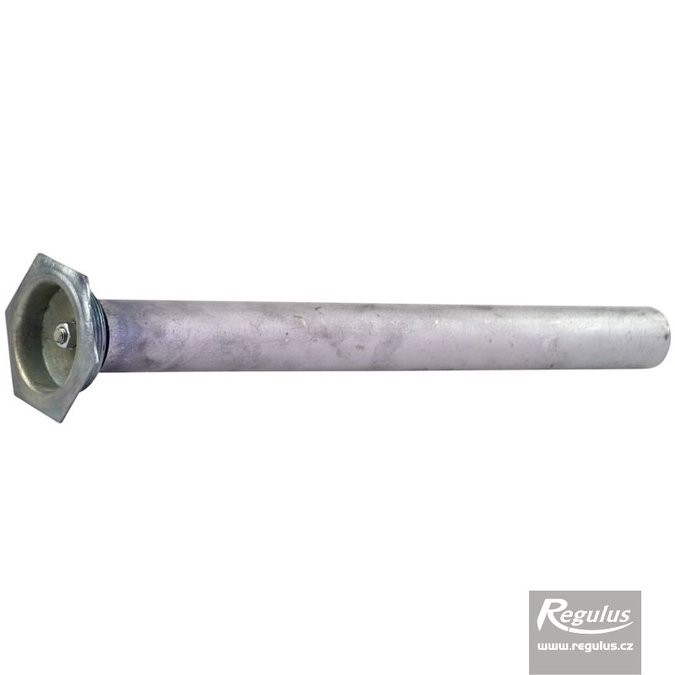 Anoda zásobníku, l=390 d=38, závit G 2"