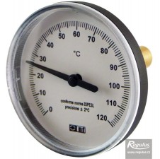Teploměr pro zásobníky RBC, R2BC do jímky pr. 63-45, 0-120 °C