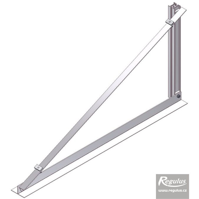 Trojúhelníková podpěra 25°