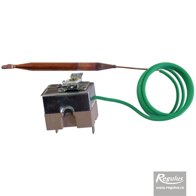 Termostat prov. 0- 90°C, kapilára 1 m, vypínací, šr